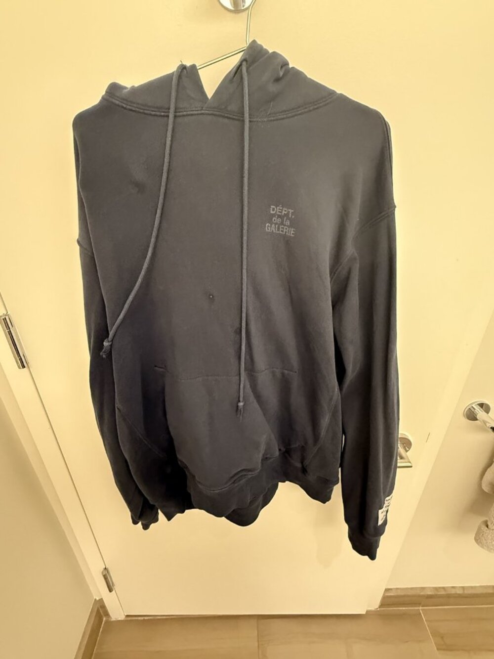 Gallery Dept. Dept. de la Galerie Logo Hoodie Navy XL